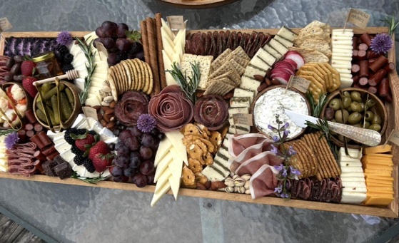Rectangle charcuterie board