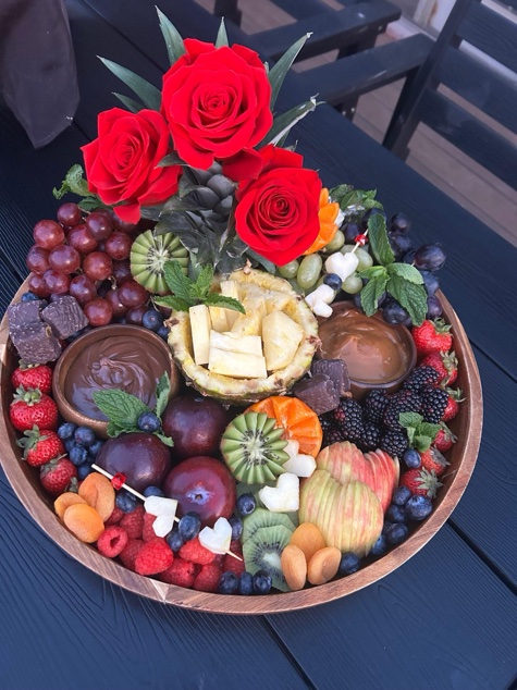 Small fruit circular board