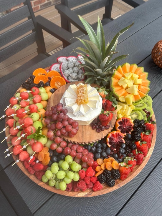 Fruit circular swivel board