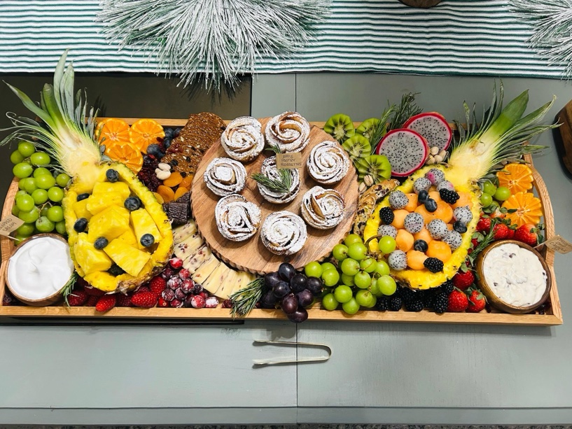 Fruit rectangle board