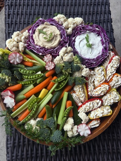 Small vegetable circular board