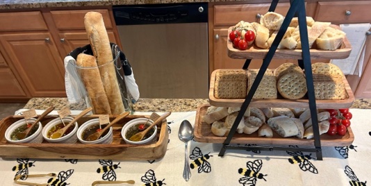 Bread and oil