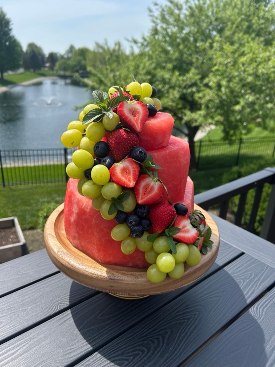 Watermelon cake